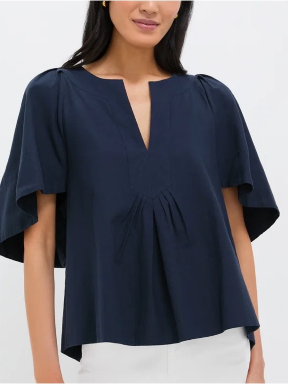 Pomander Place Navy Finley Top Medium